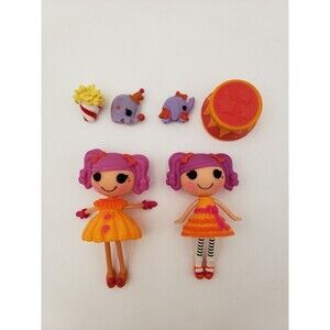 Lalaloopsy Mini Peanut Big Top Lot Ferris Wheel & Elephant Act Dolls With Pets